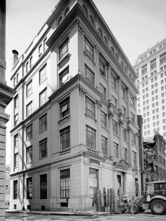 View from the northeast