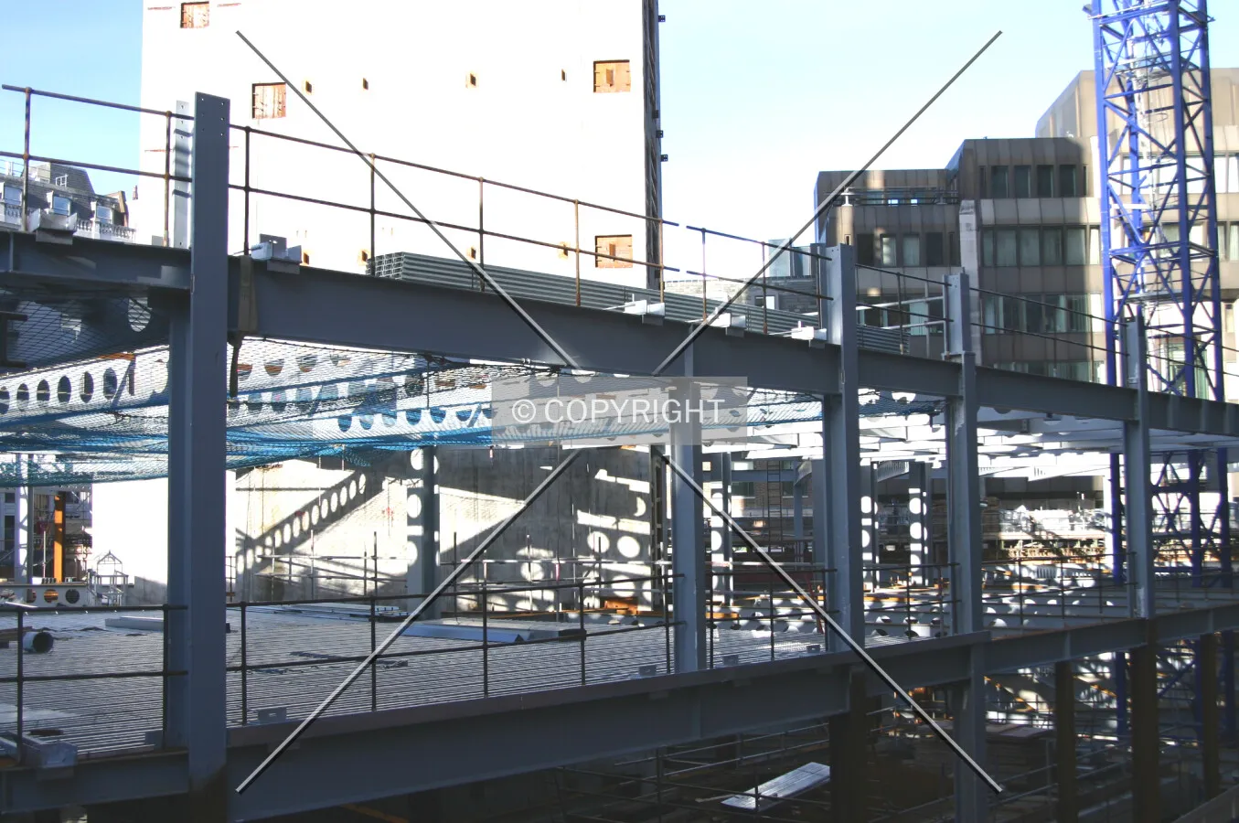 Steelwork from Holborn Viaduct