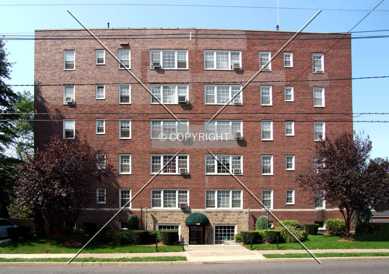 View from the east across Main Street