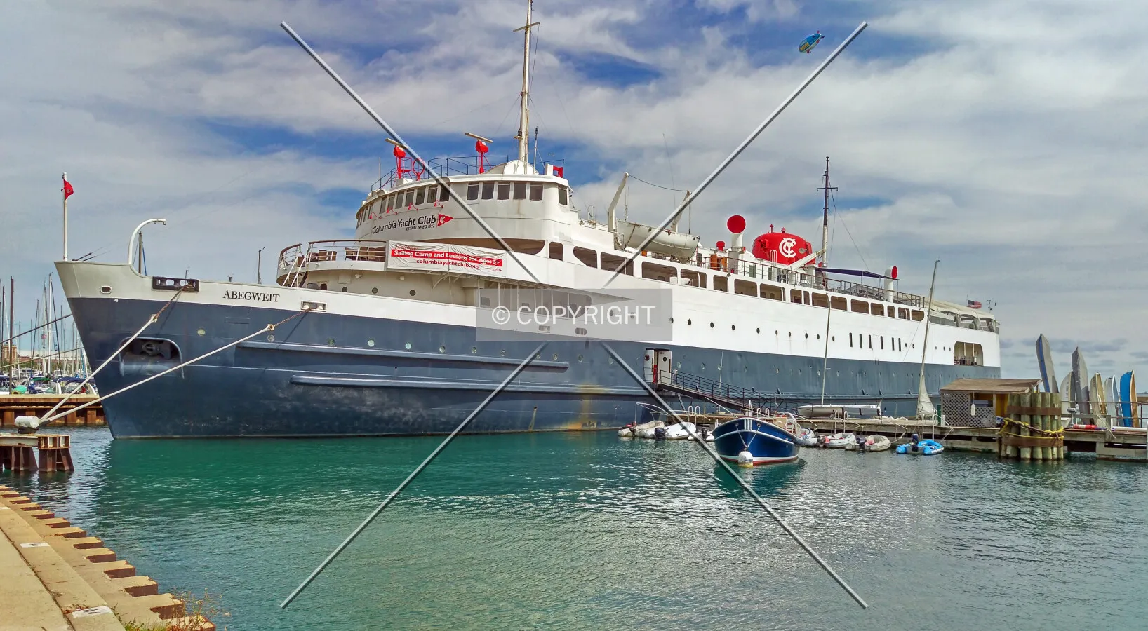Abegweit docked in the harbor