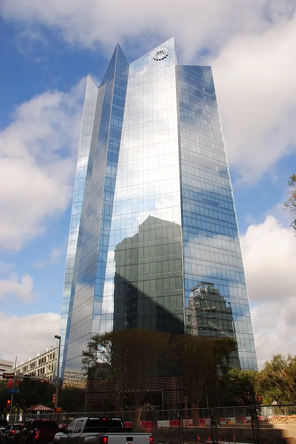 View from the southeast