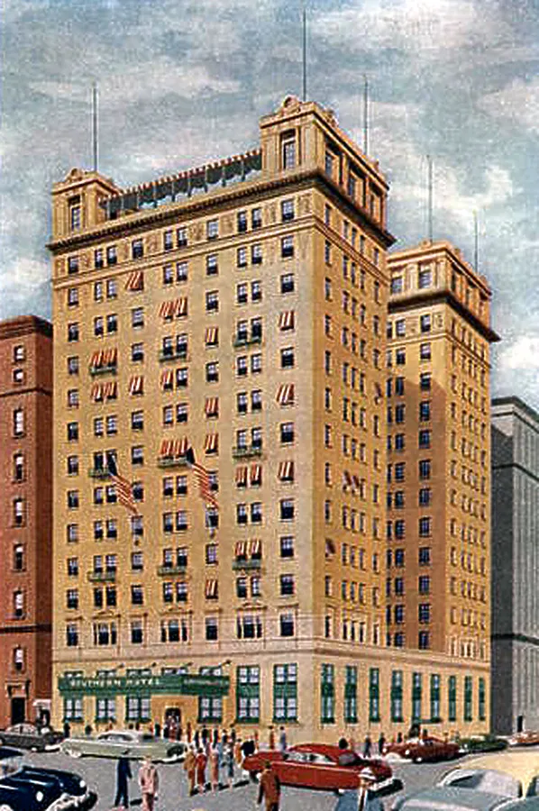 View from the southwest
