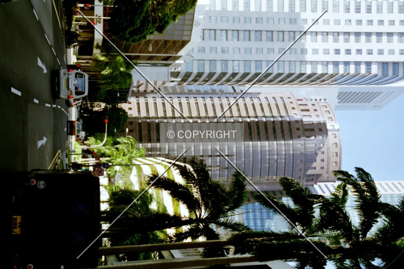 Side view; as seen from Cecil Street