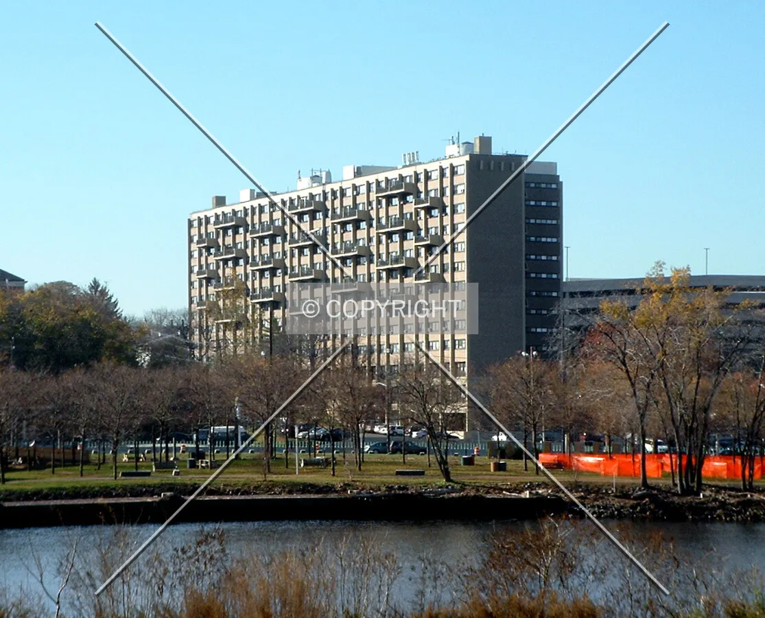 View from the northeast across the Raritan River