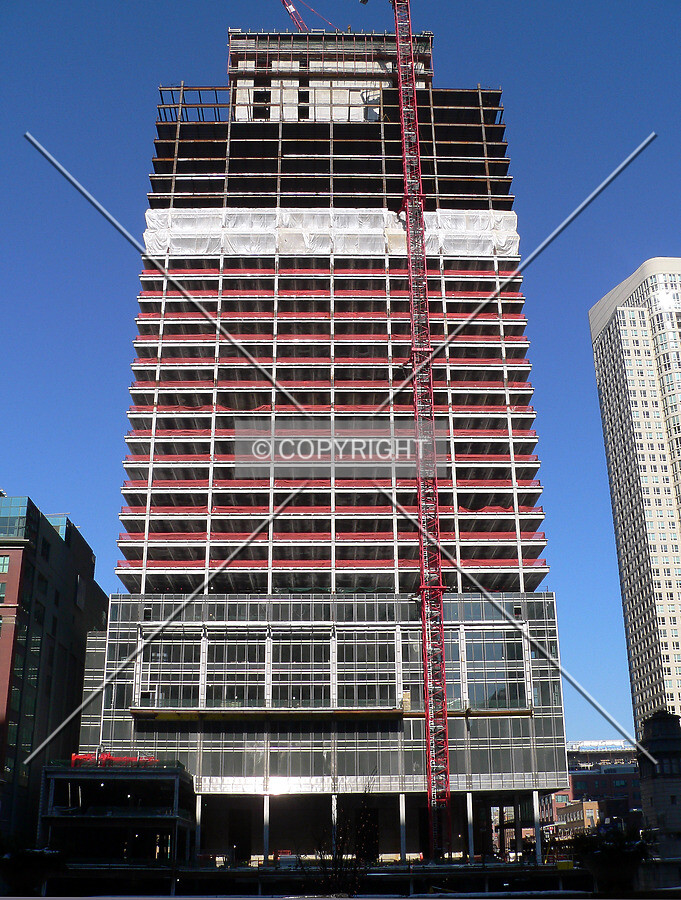 View to the north from Wacker Drive