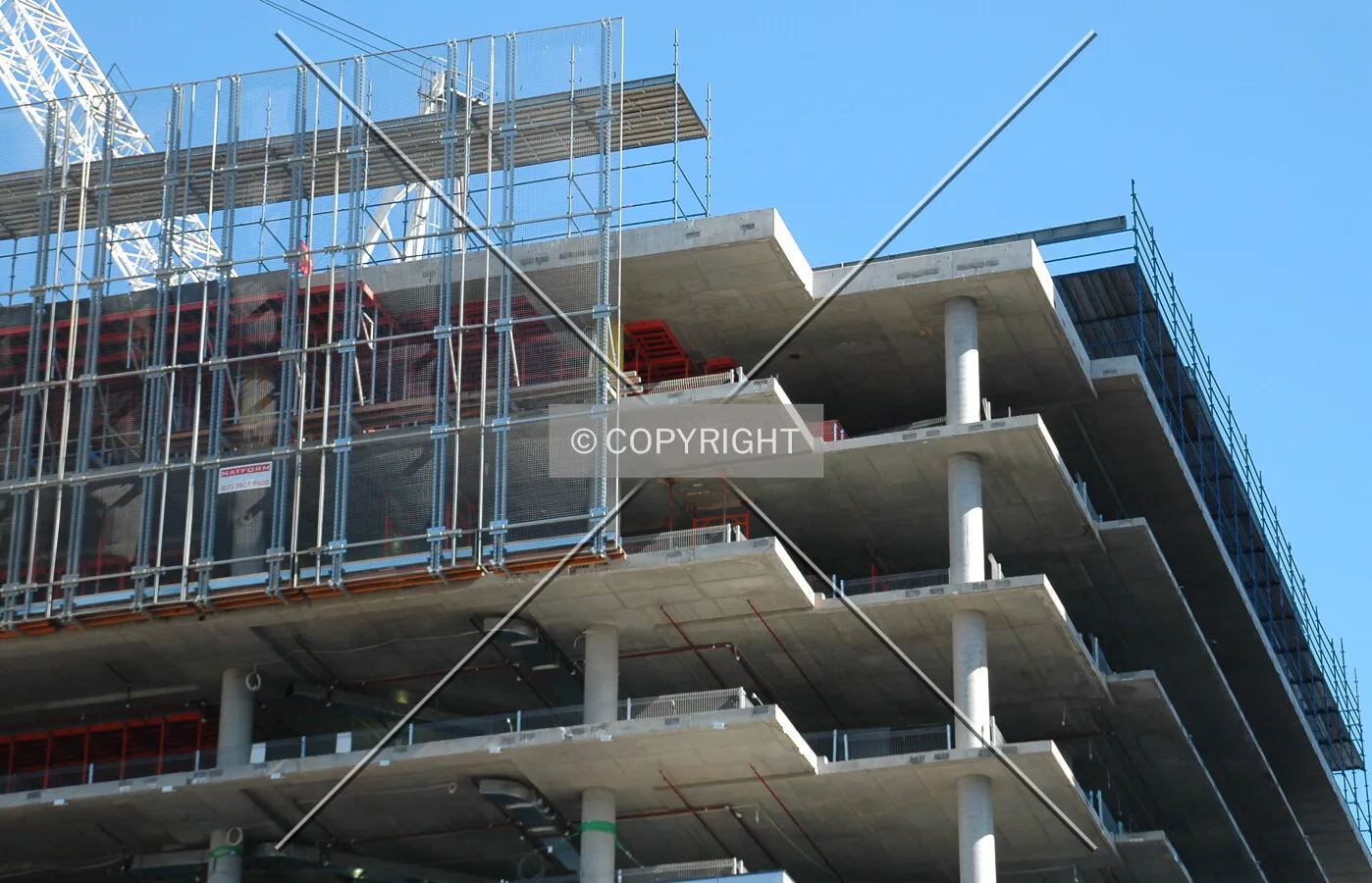 Top of the northeast corner