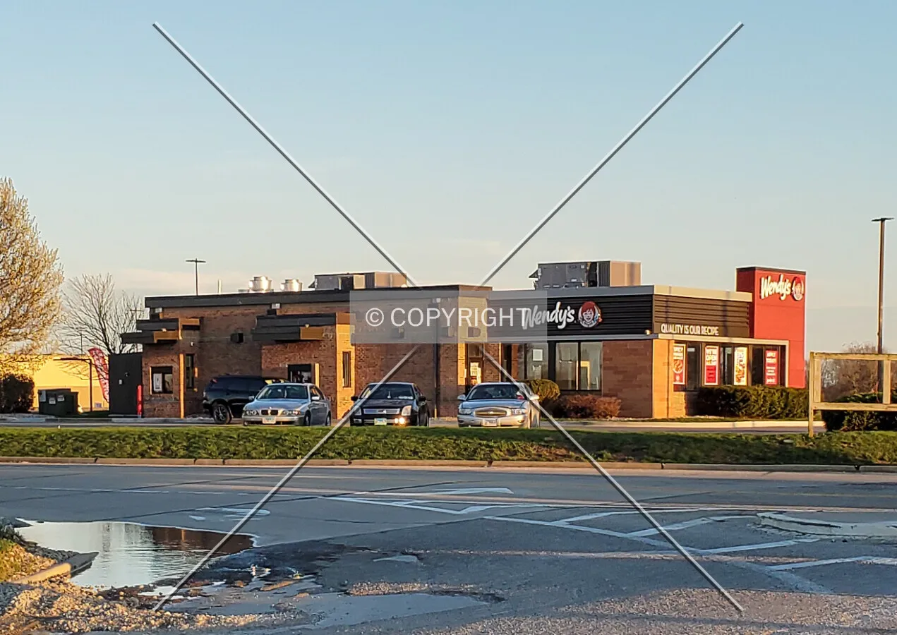 Northwest view; March 29, 2020
