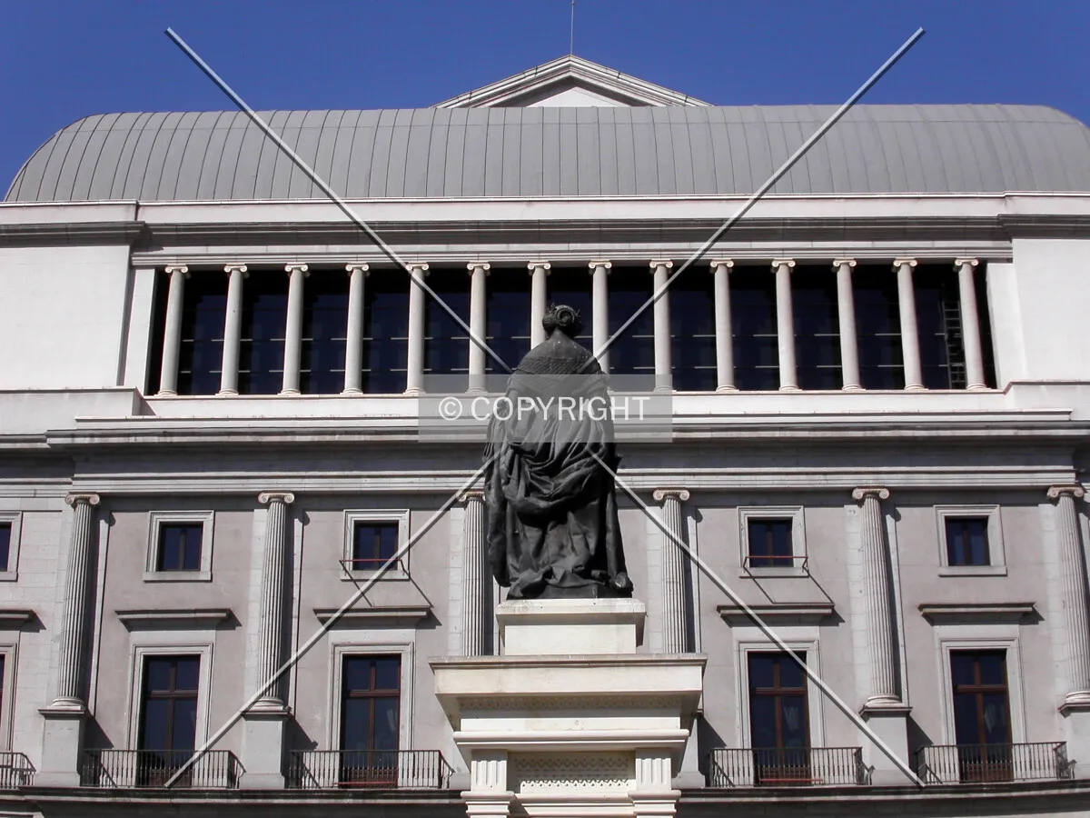 As seen from Isabel II square