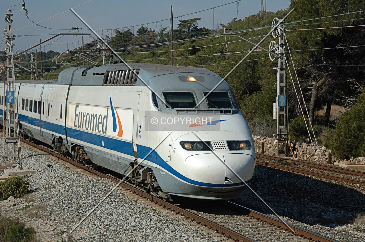 Euromed high speed train