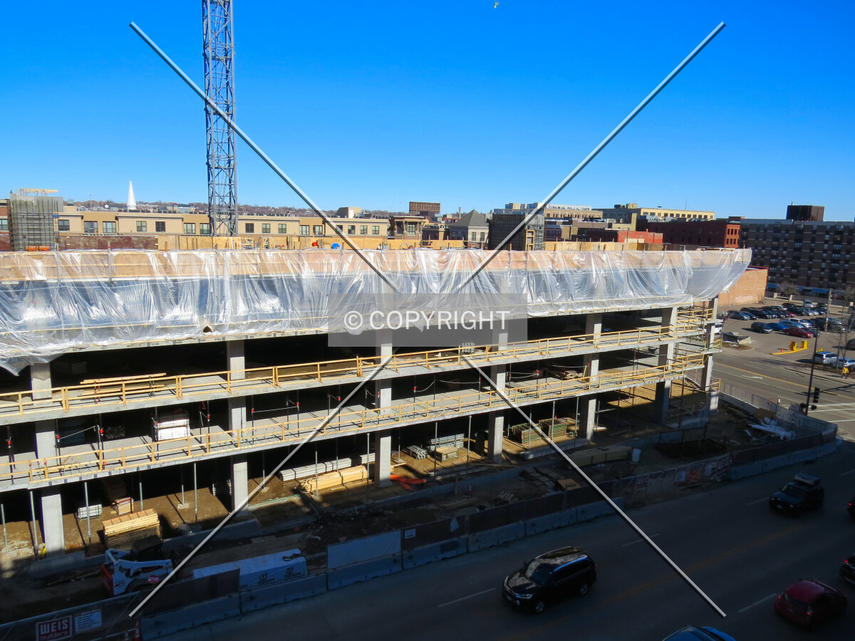 View to the east from the Block 19 Ramp