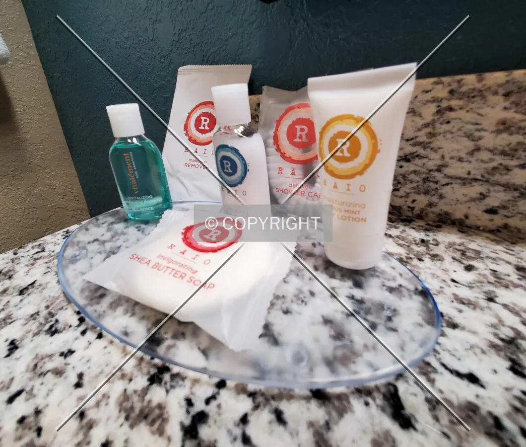 Soaps in a guest bathroom; August 15, 2020