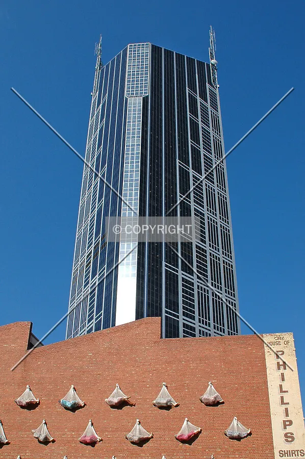 Looking up the west side