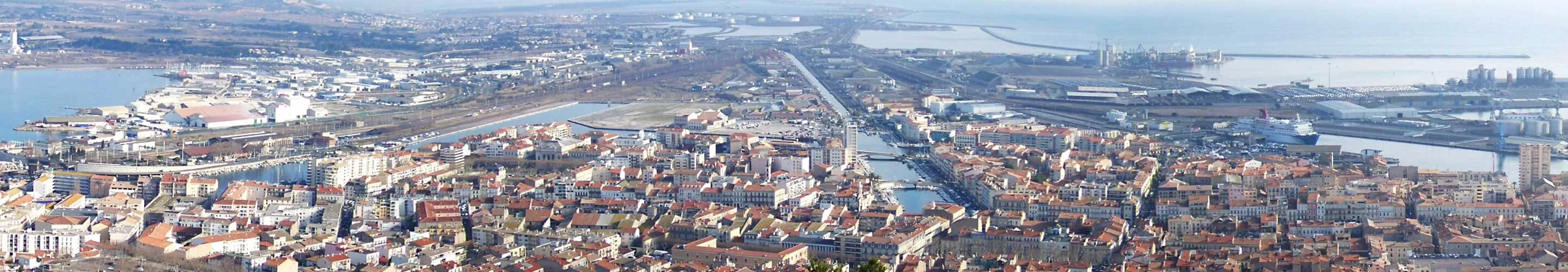 Panorama of Sète