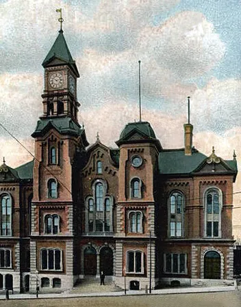 View from the east