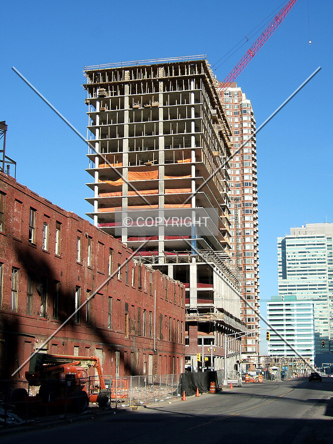 View from the south along Washington Boulevard