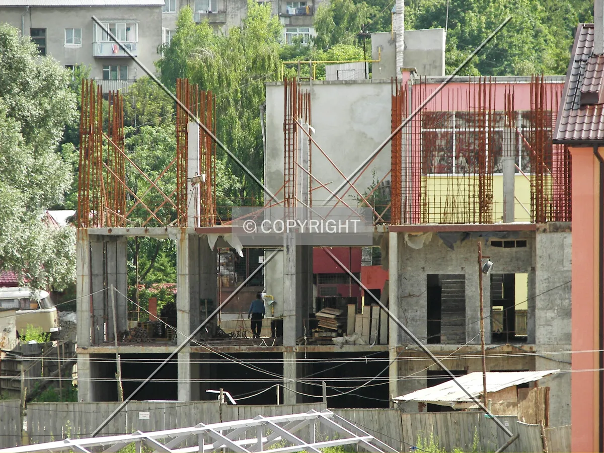 Detailed view from the north