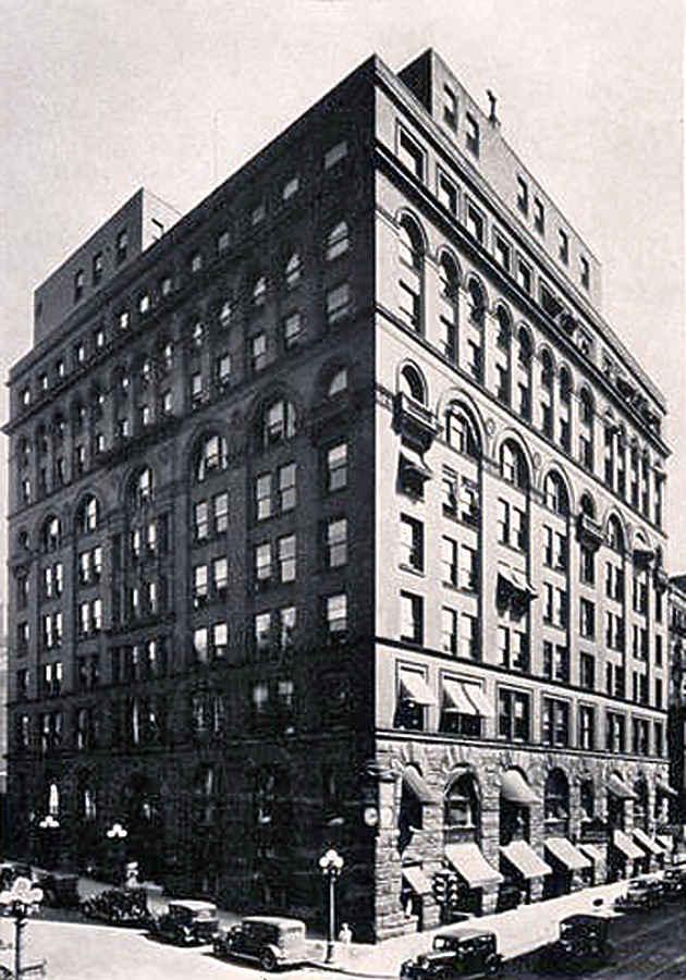 Vintage view from the northwest