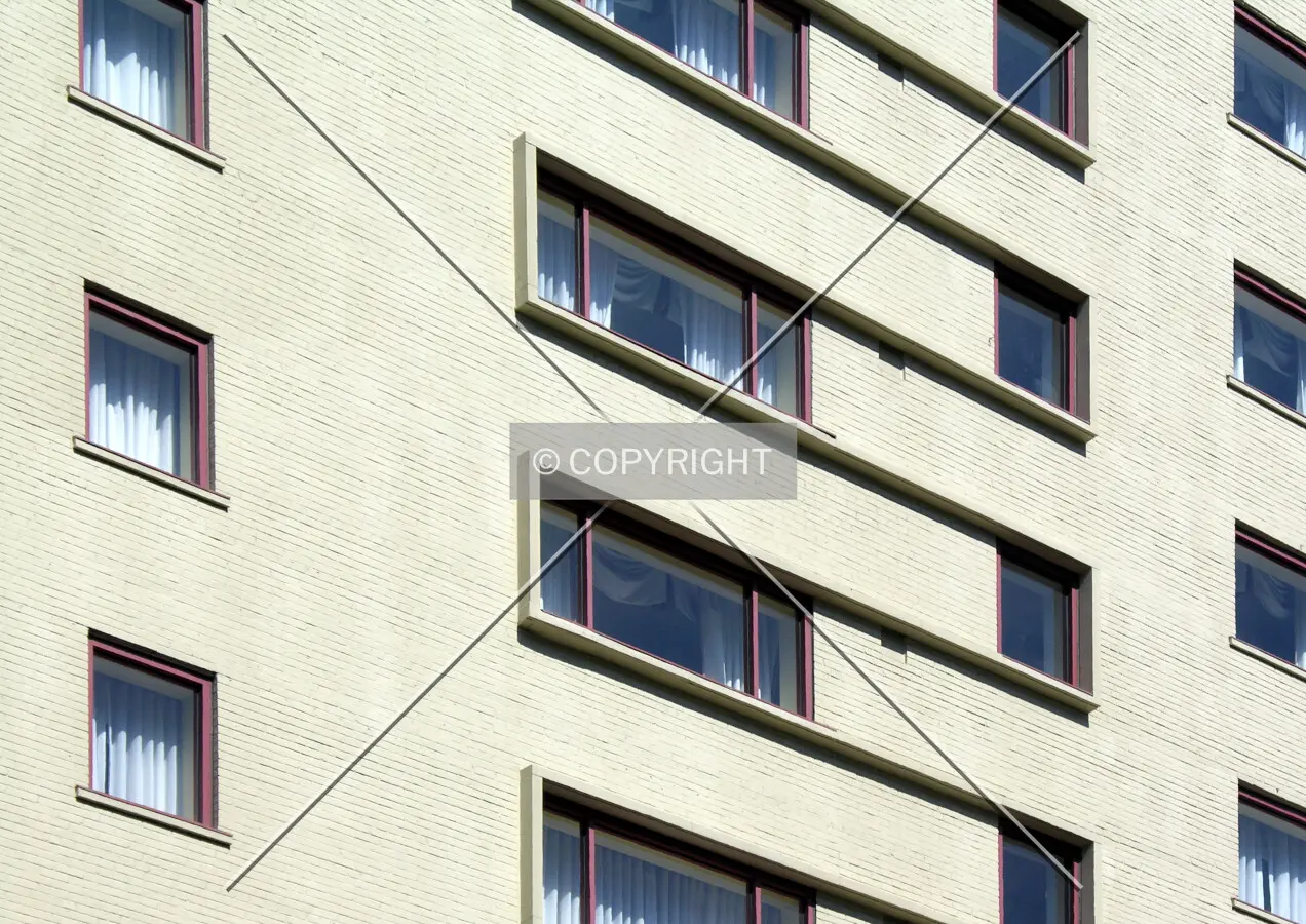 Detail of the southern facade