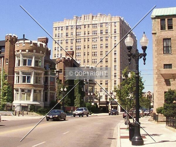 Looking west on Bryn Mawr