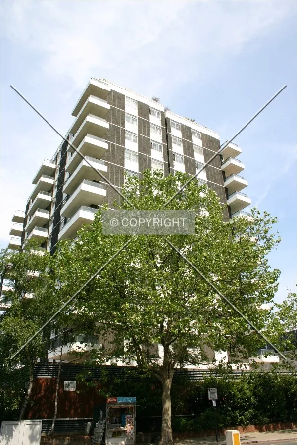 Looking up from the junction of St. John's Wood Road and Grove End Road