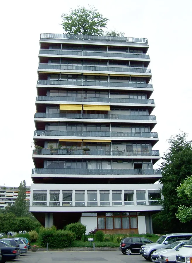 View from parking place
