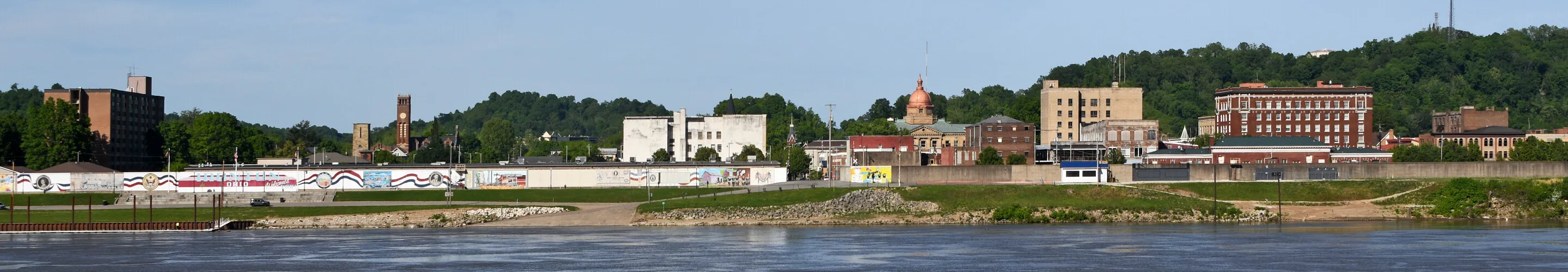 Downtown from across the Ohio River