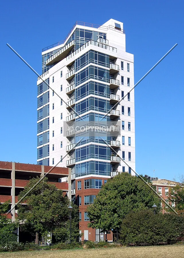 View from the southeast