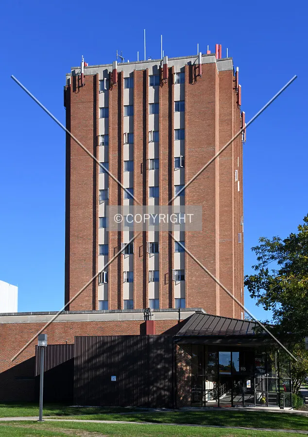 View from the southeast