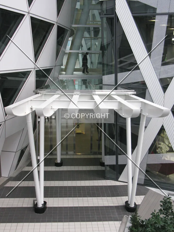 The north entrance