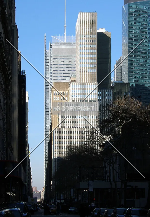 View from the southeast along 40th Street