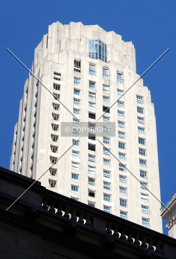 View from the southeast on Broad Street
