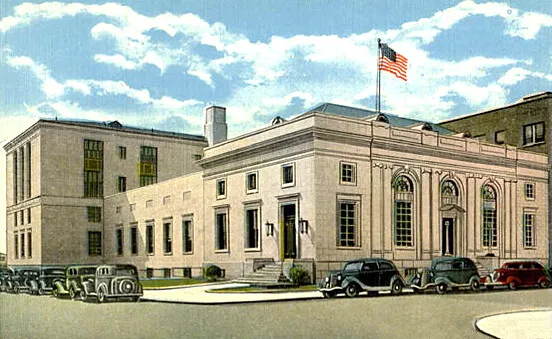 Vintage view from the north