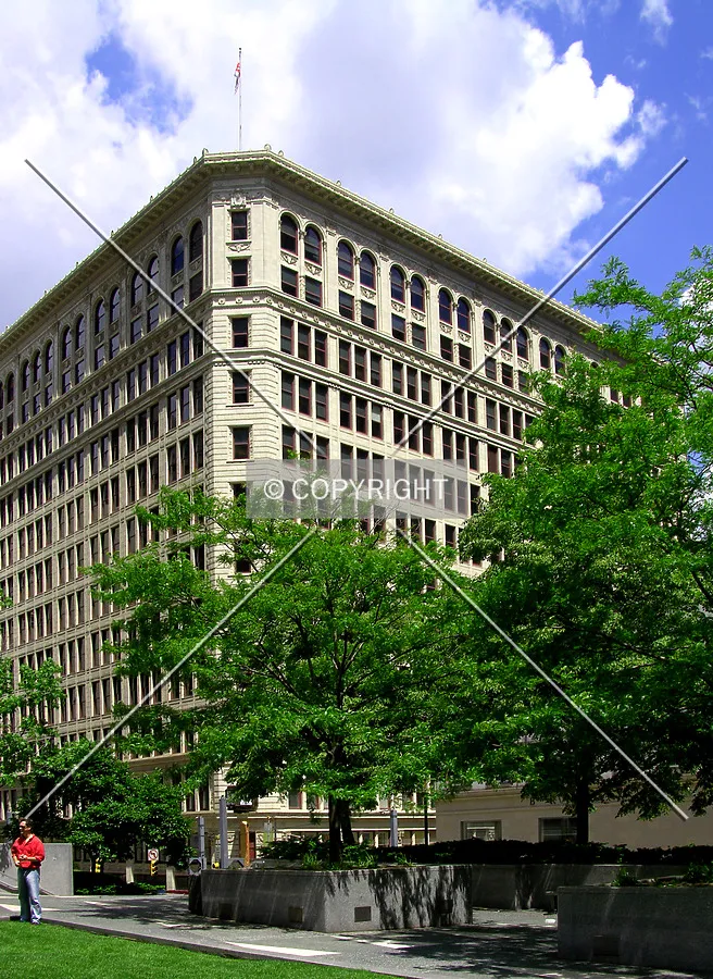 Looking northwest from Mellon Square