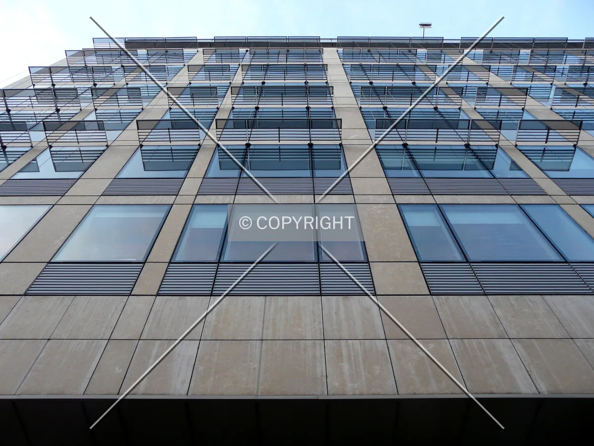 Looking up the southeast side