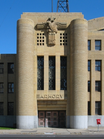 West entrance from across 6th Street South