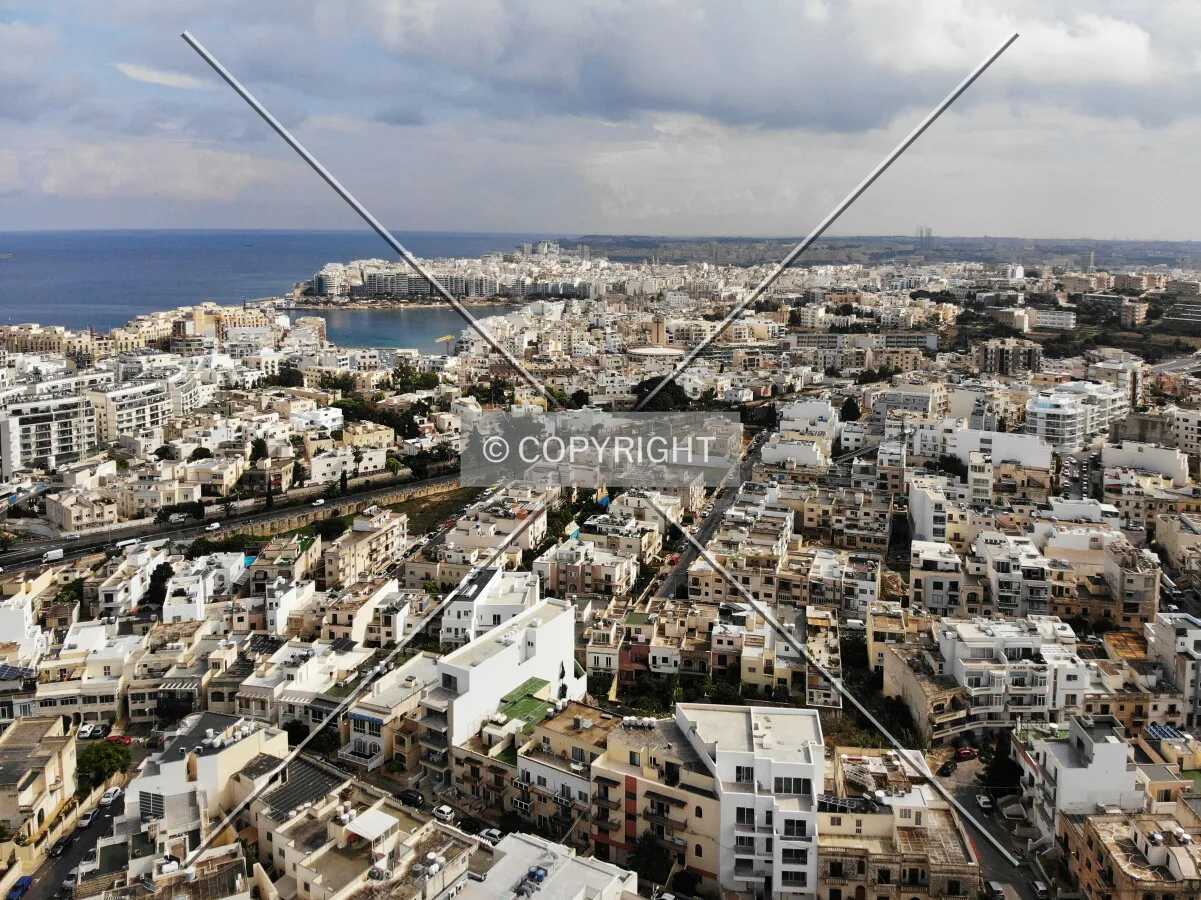 Malta from the air