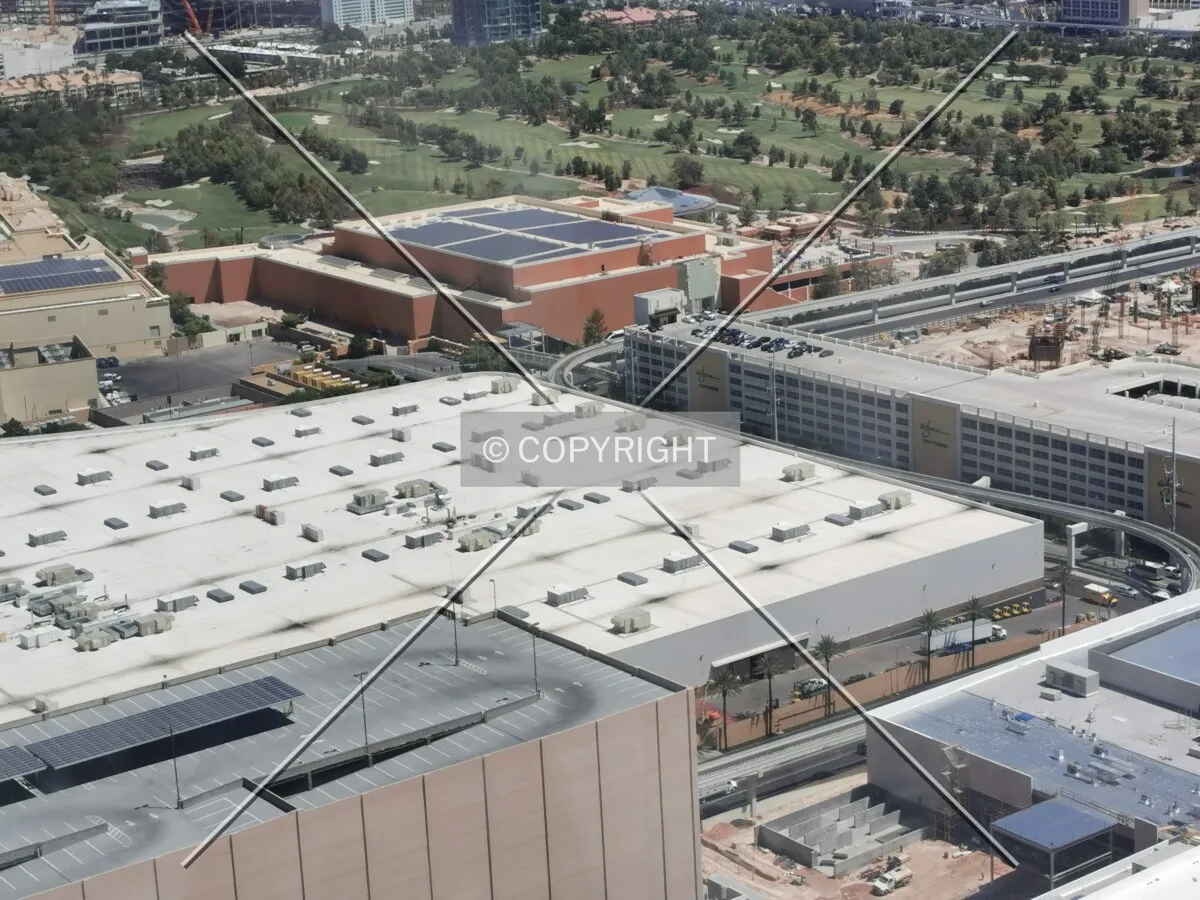 View over Las Vegas from High Roller