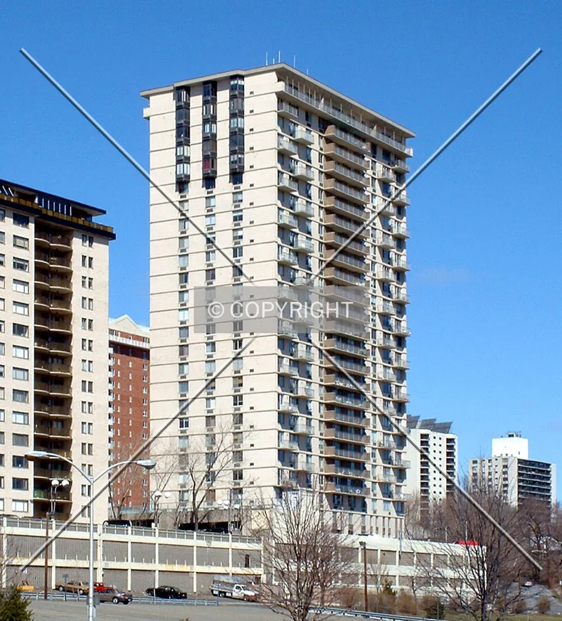 View from the southeast