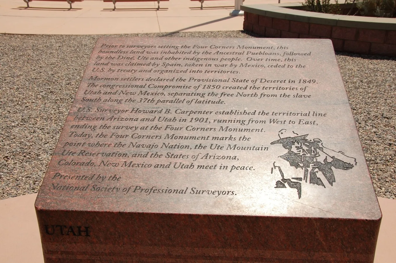 Stone marker