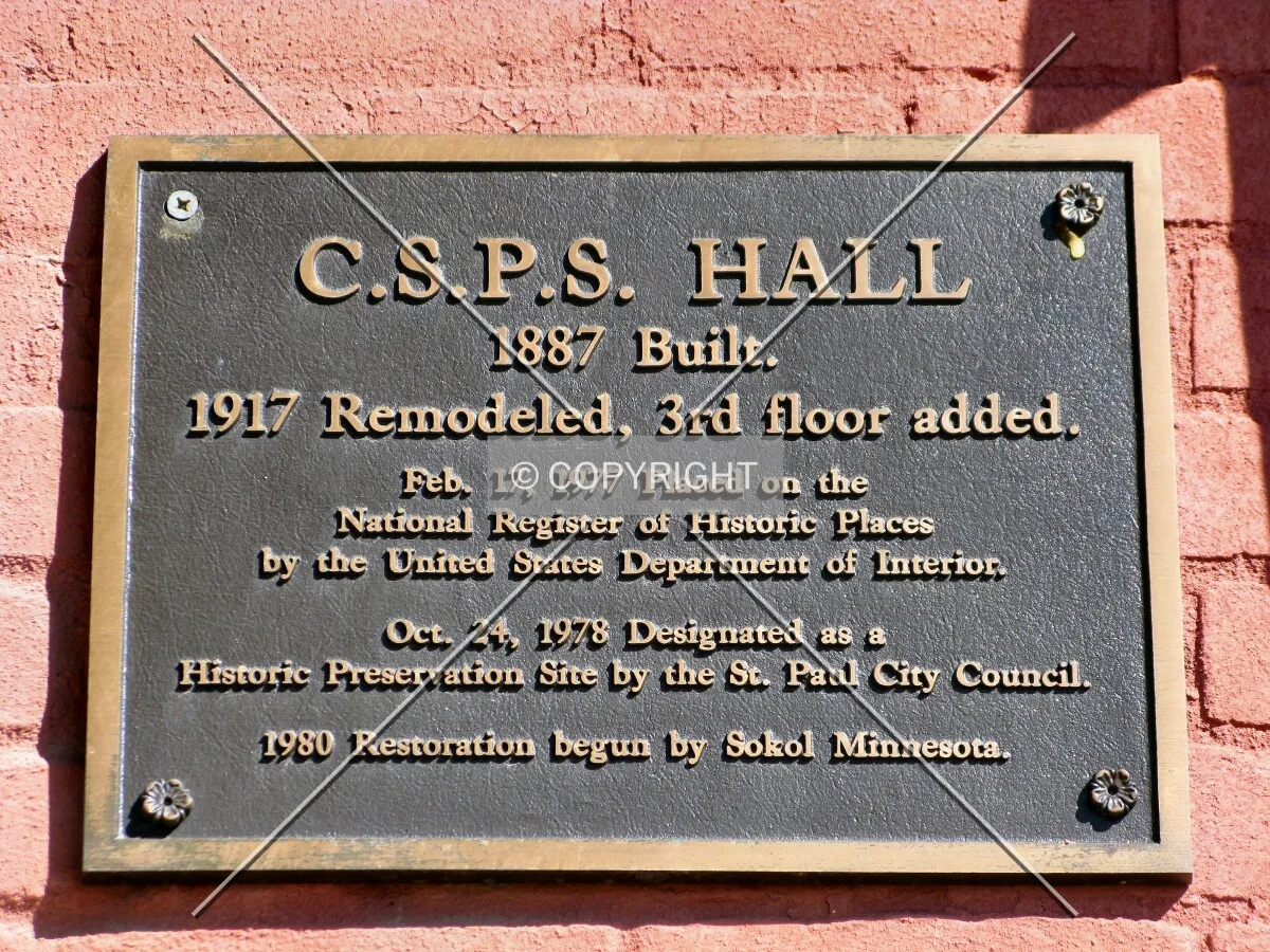 Historical plaque
