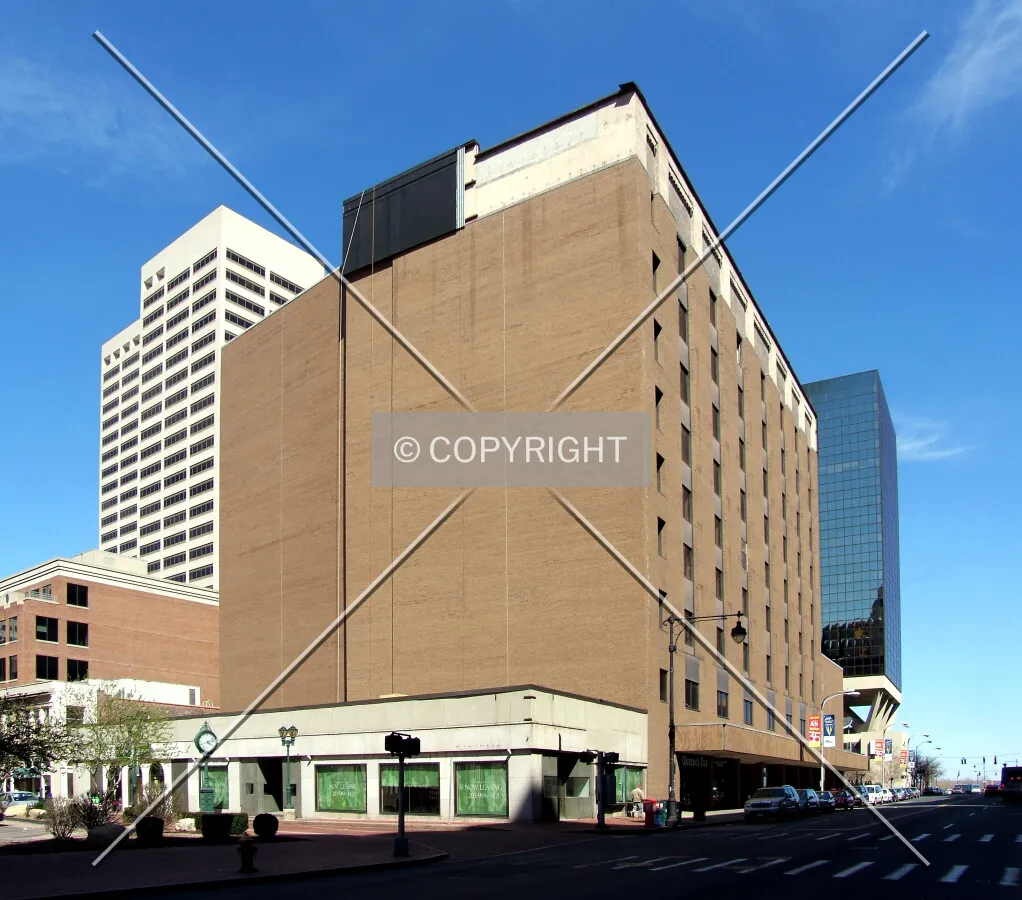 View from the south along Main Street