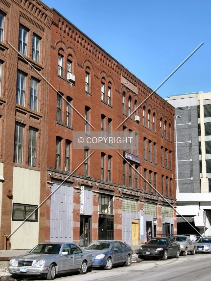 View to the north across 3rd Avenue North