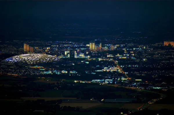 Night view rendering