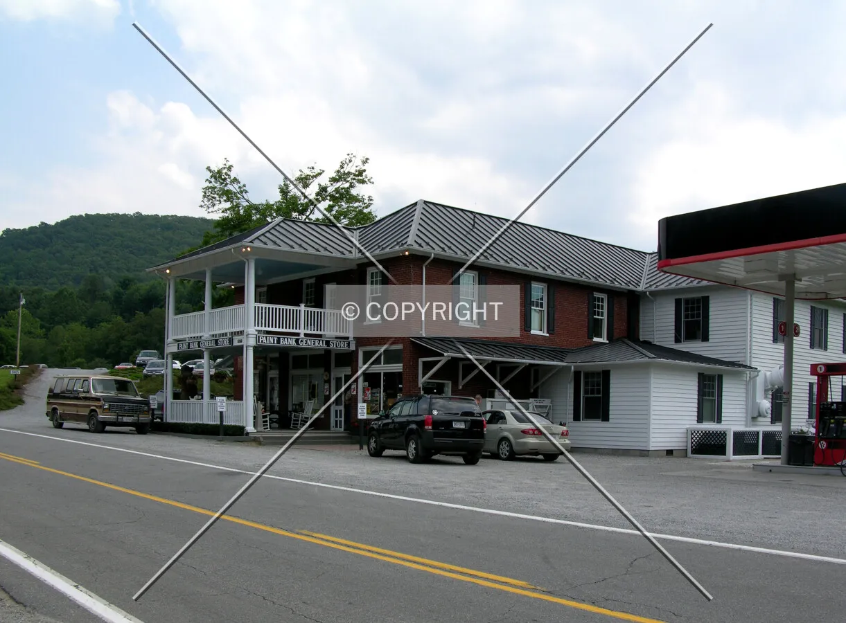 From across Virginia Route 311 to the north