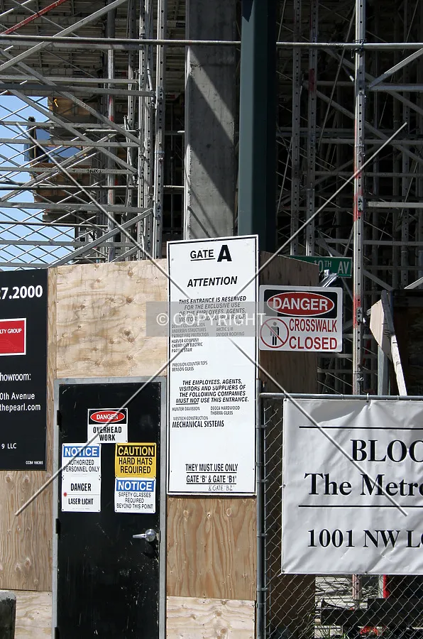 Construction entrance