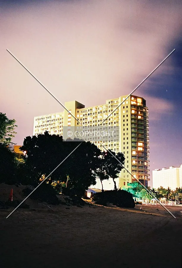 From the beach