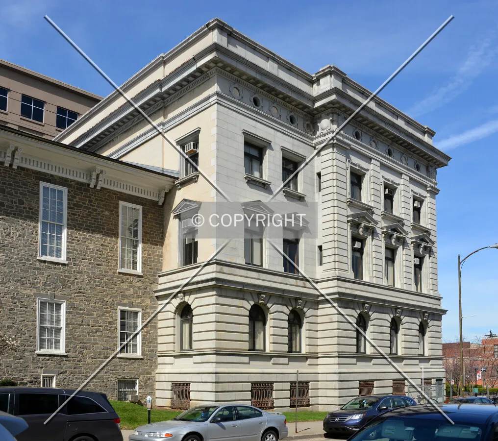 View from the southeast
