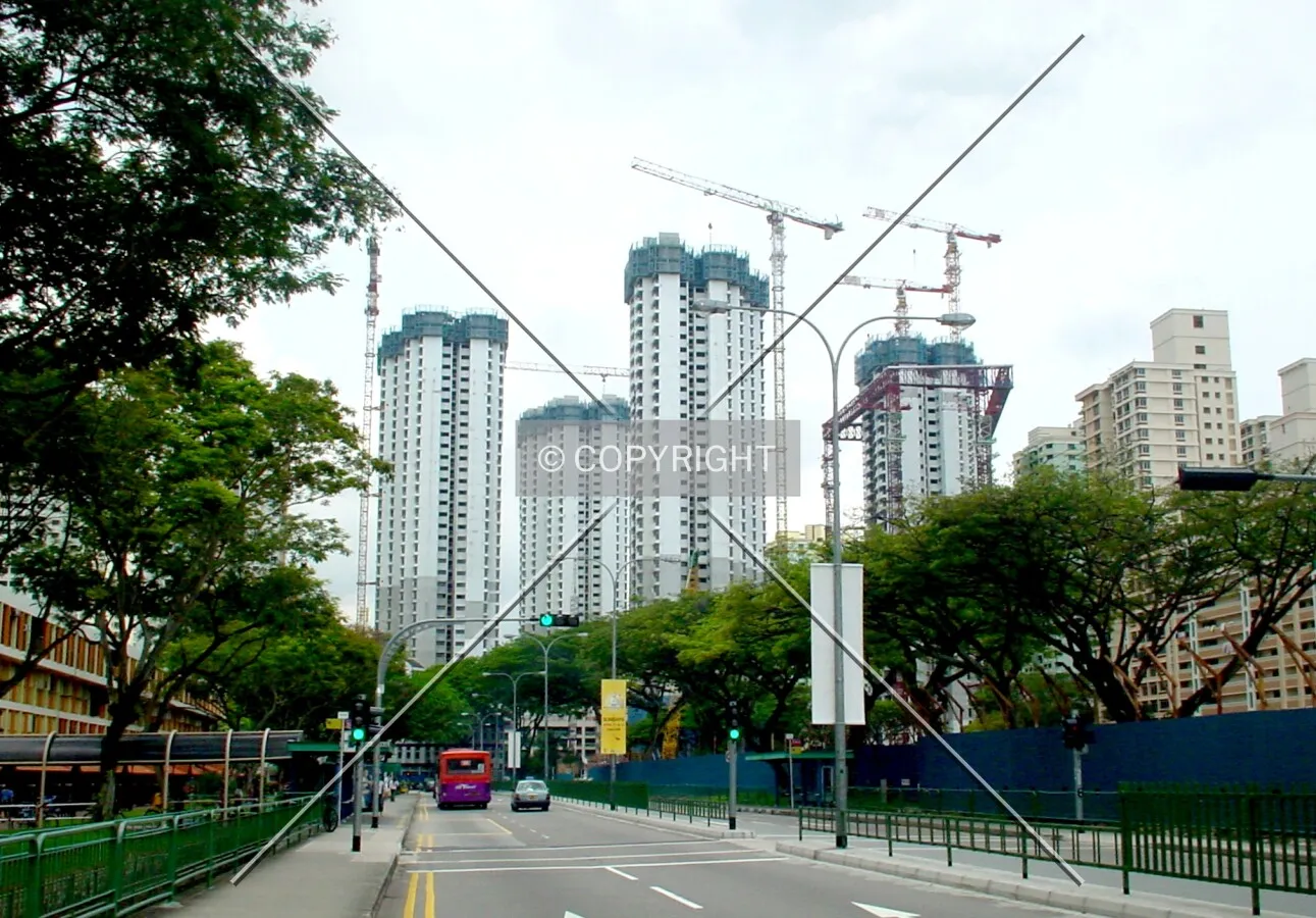 Looking west from Toa Payoh Central