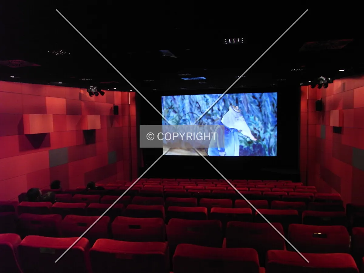 Movie theatre inside Filmmuseum Frankfurt