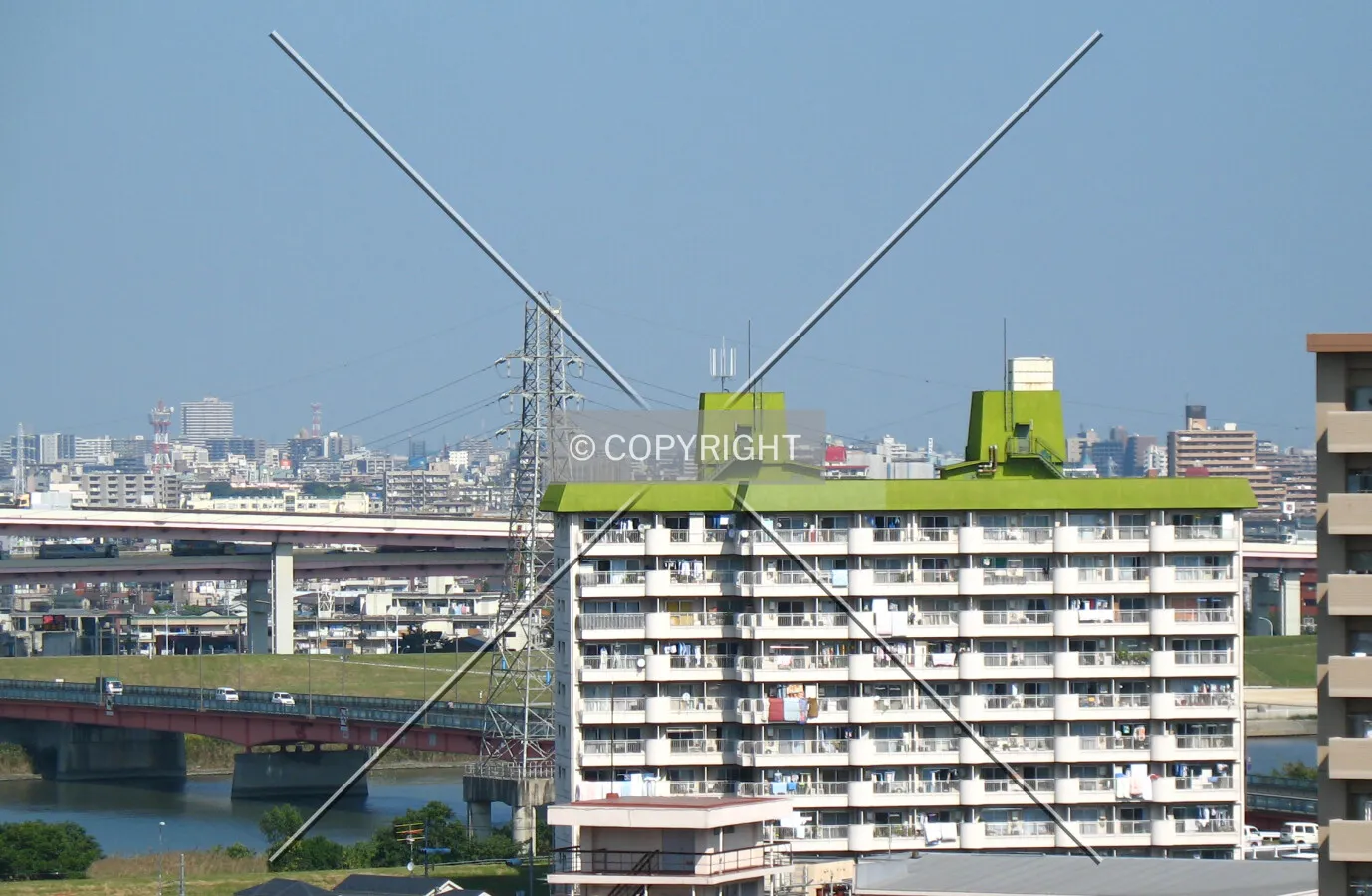 View from the south